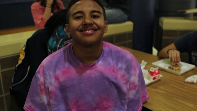 Students get into spirit week with tie dye clothing