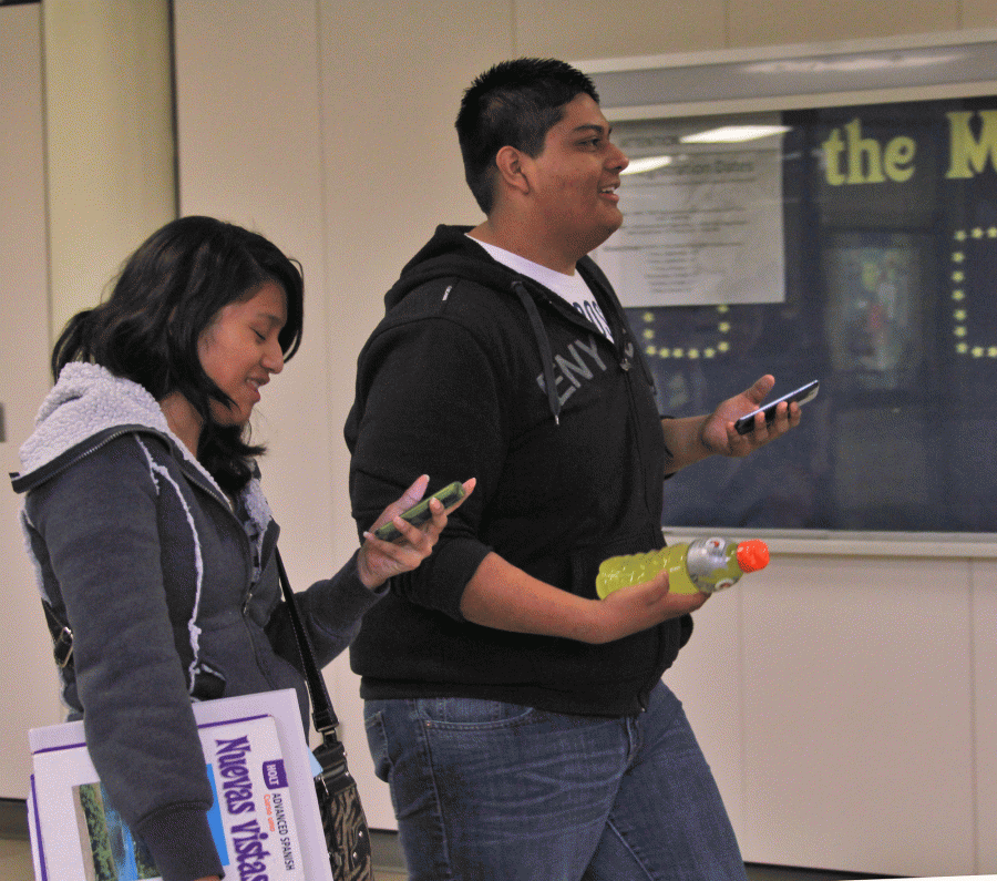 Cell phone use allowed in hallways