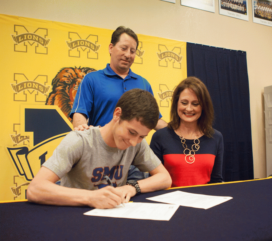 Soccer player signs for SMU