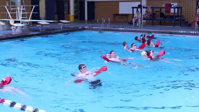 McKinneys Swim Coach brings lifeguarding to the school