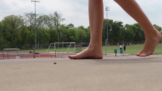 Students take part in One Day Without Shoes