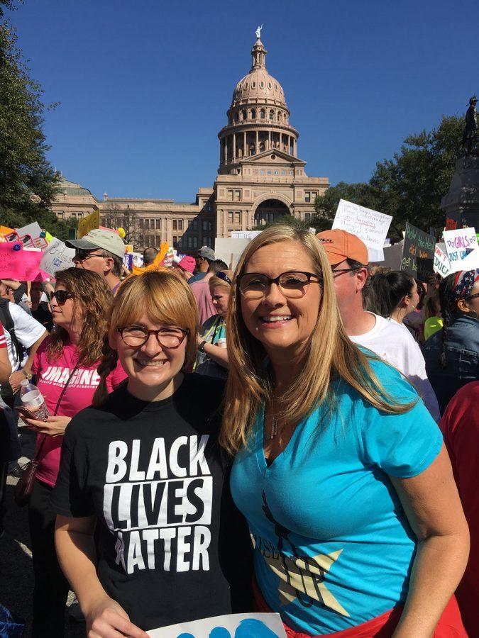 English teacher joins national march at Texas capitol