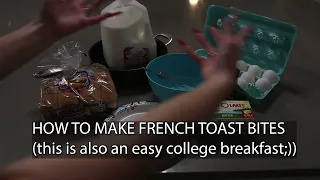 How to make French Toast Bites